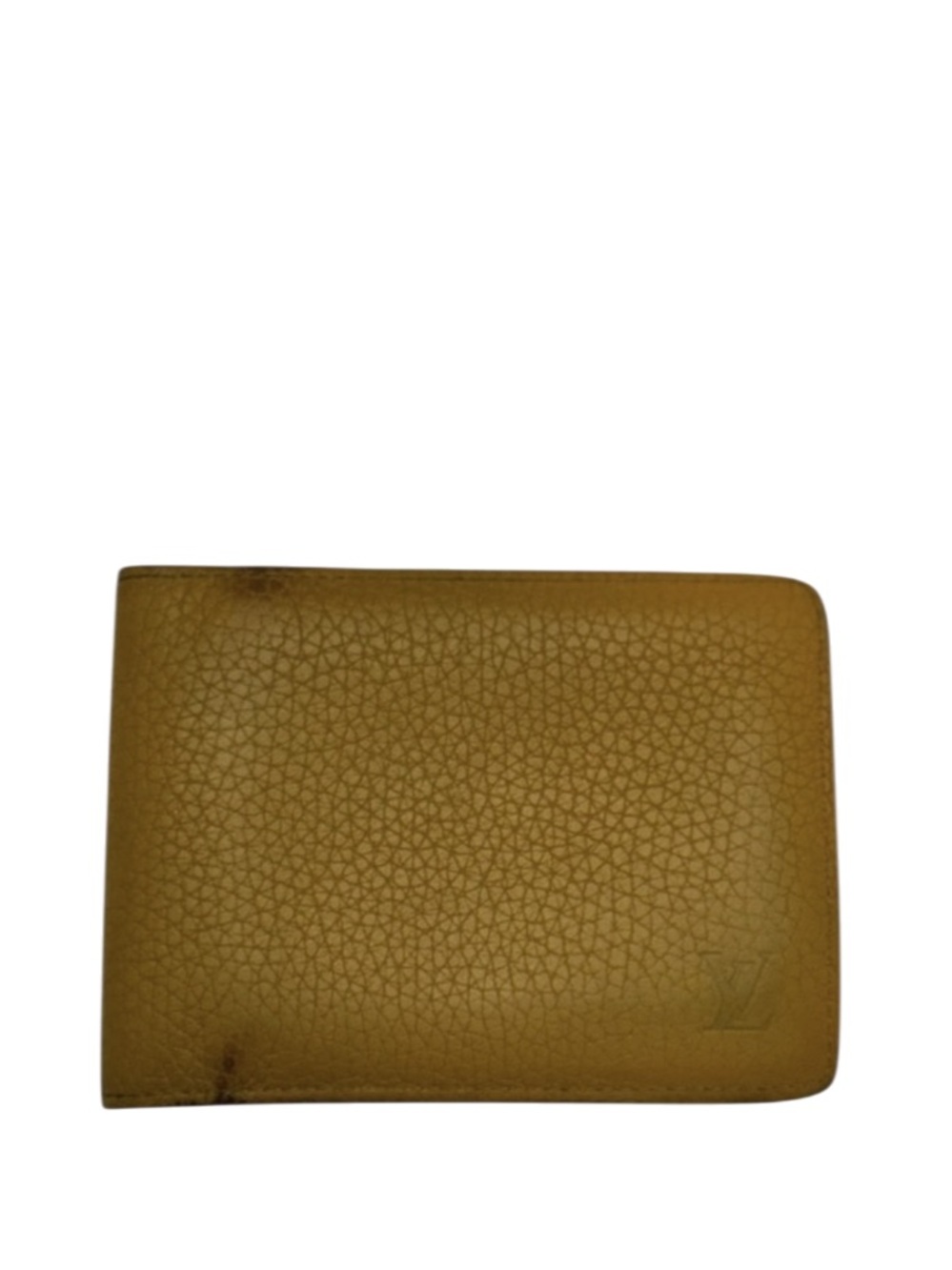 LOUIS VUITTON - MUSTARD YELLOW TAURILLON LEATHER BIFOLD WALLET
